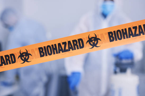 Professional Blood Cleanup technician working in Strasburg, OH